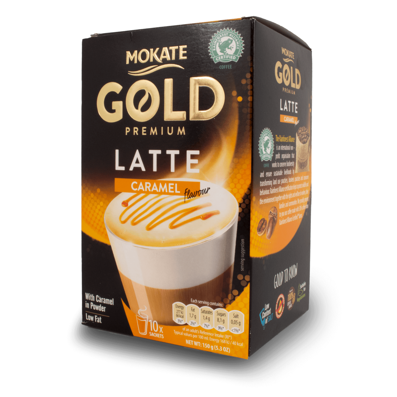 Mokate Mokate Instant Latte - Caramel 150g