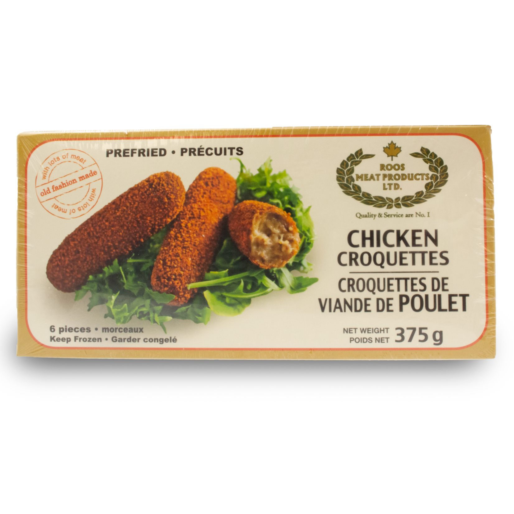 Roos Roos 6 Pre-Fried Chicken Croquettes