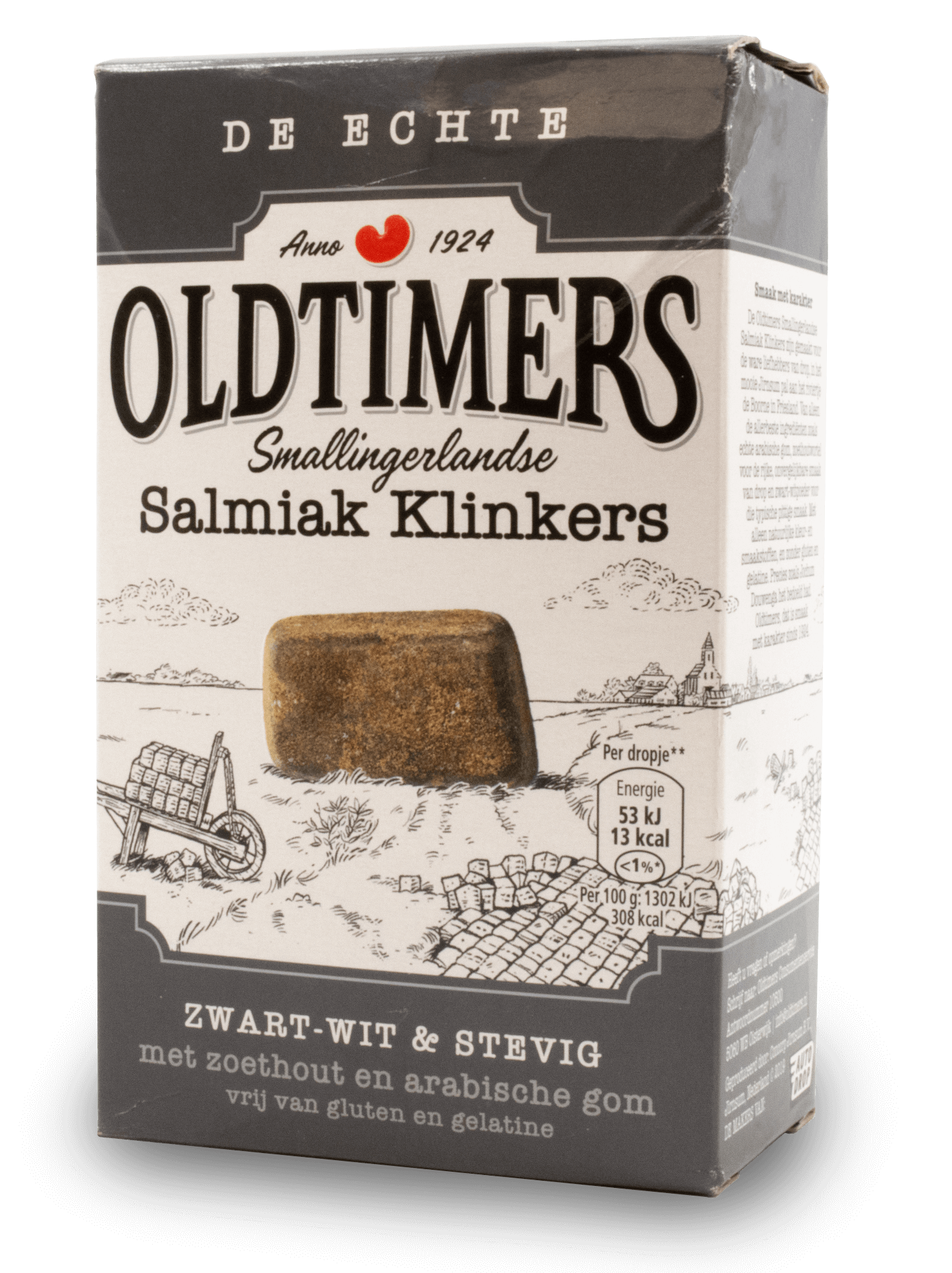 Oldtimers Salmiak Klinkers 235g - The Dutch Shop | European Deli