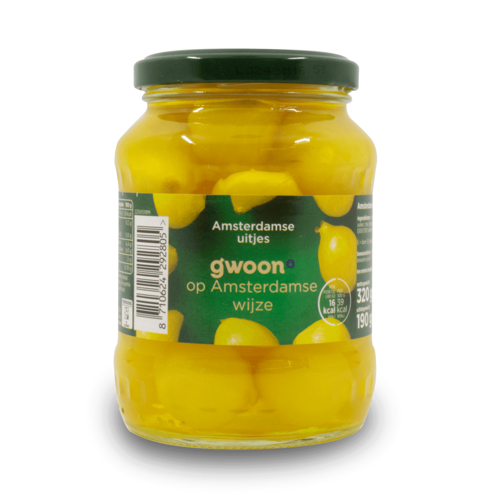 Gwoon Gwoon Amsterdam Onions 320g
