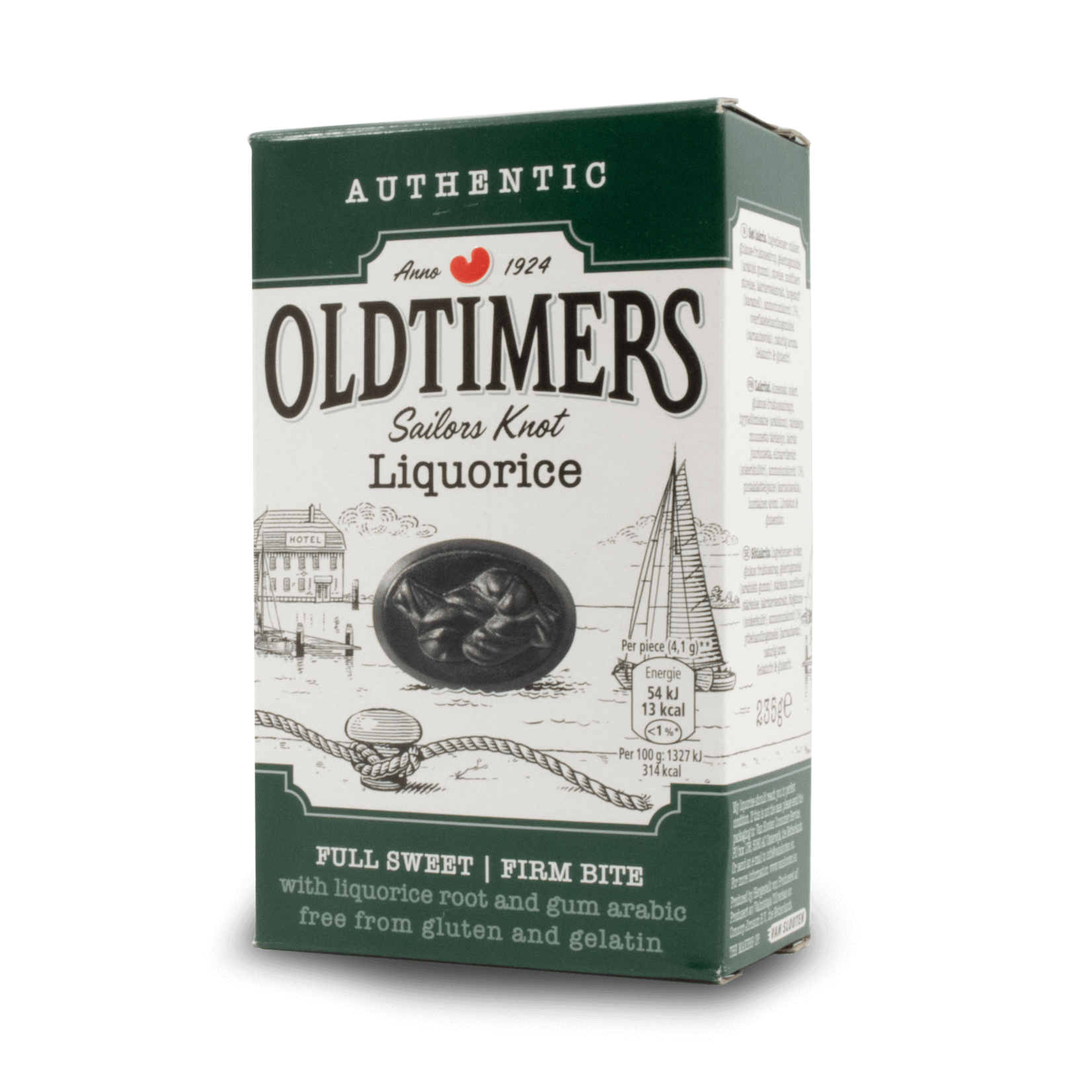 Oldtimers Scheepsknopen Drop 235g - The Dutch Shop