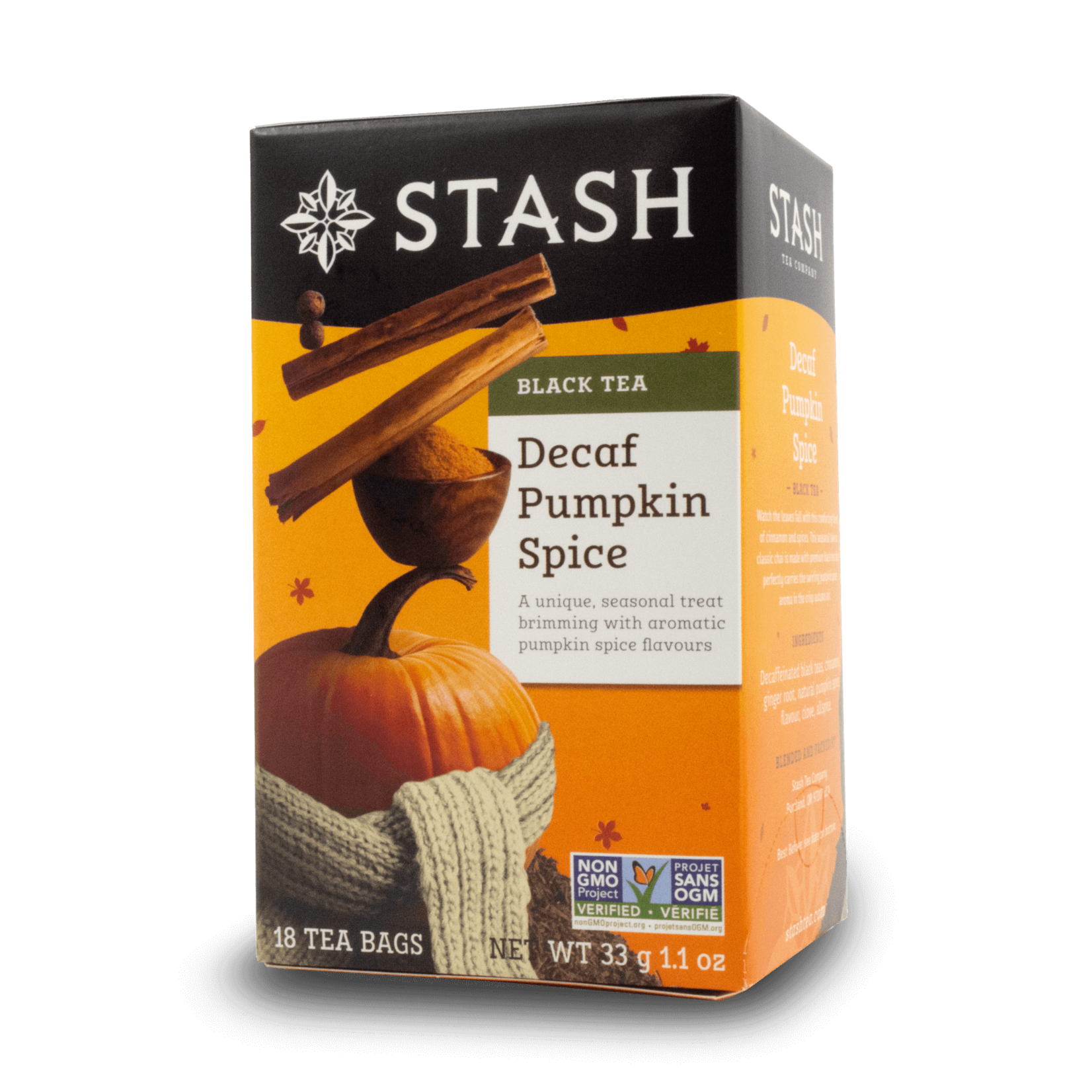 Stash Stash Pumpkin Spice Decaf Tea 35g
