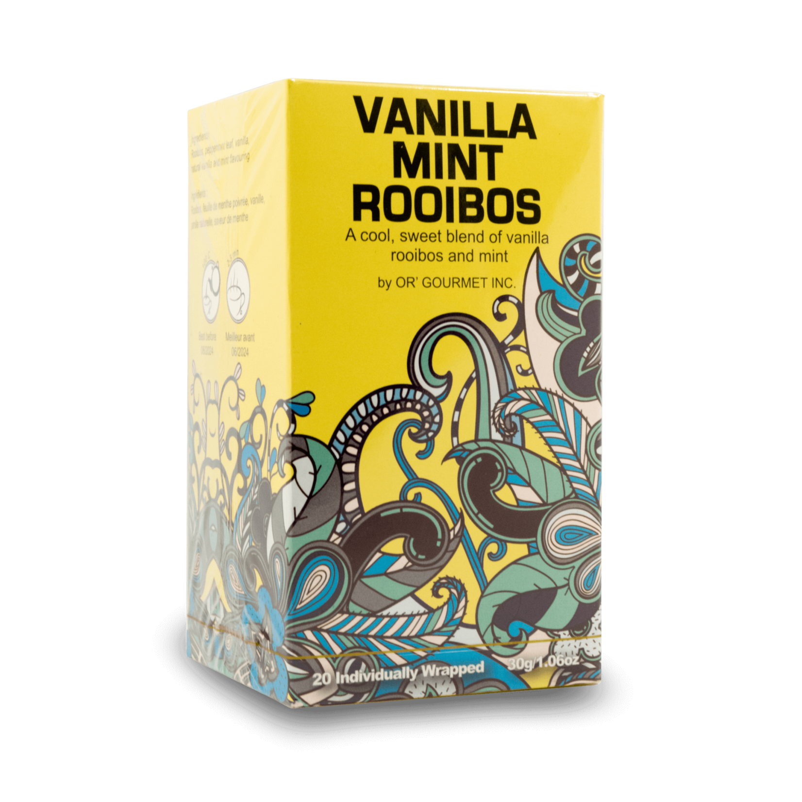 Earthteaze Earthteaze Vanilla Mint Rooibos Tea 20pk