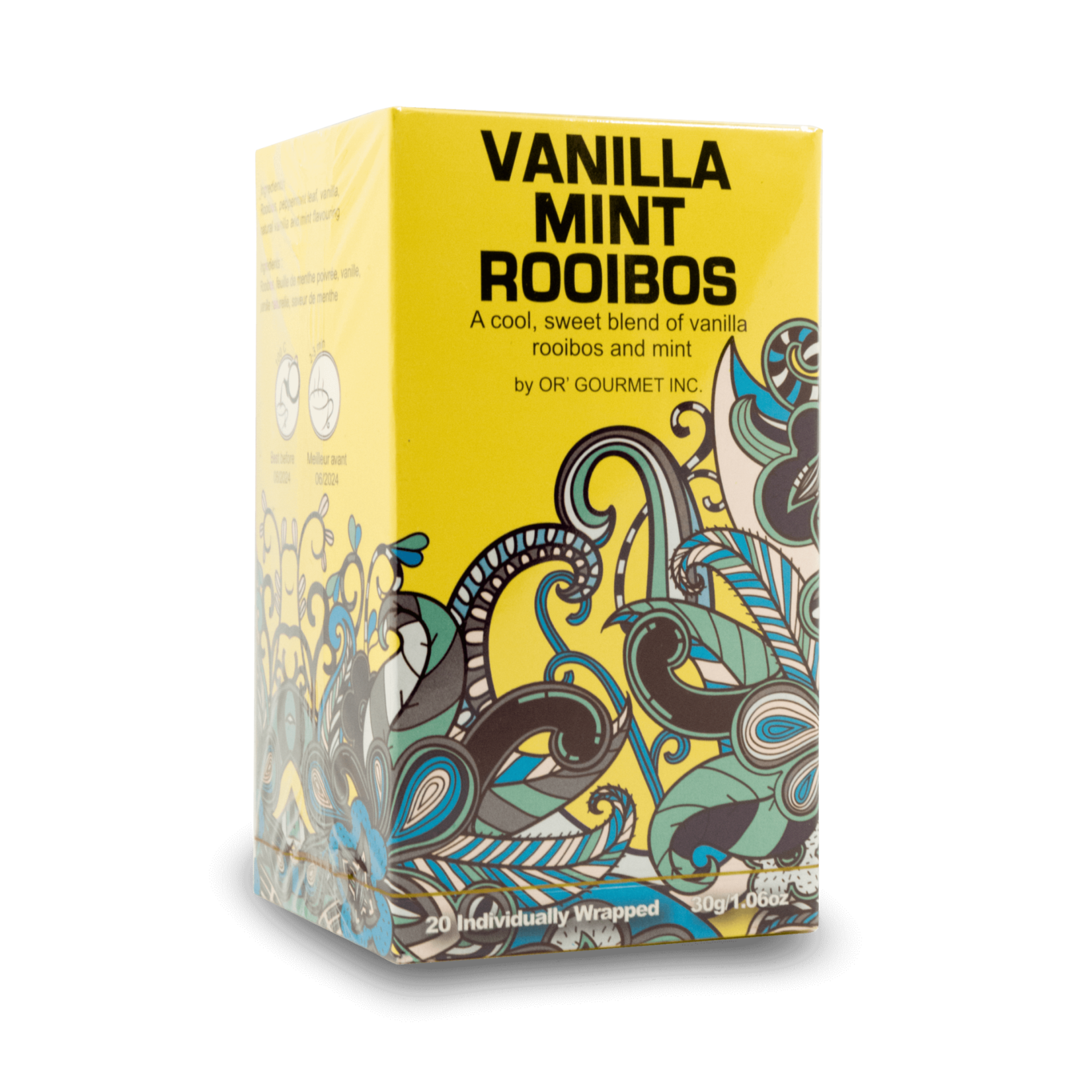 Earthteaze Earthteaze Vanilla Mint Rooibos Tea 20pk