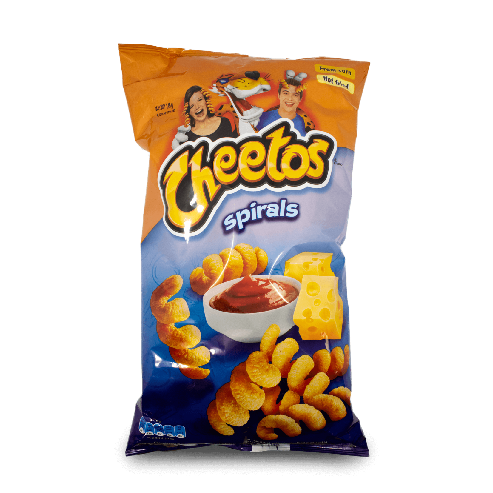 Cheetos Cheetos Spirals - Cheese & Ketchup 145g