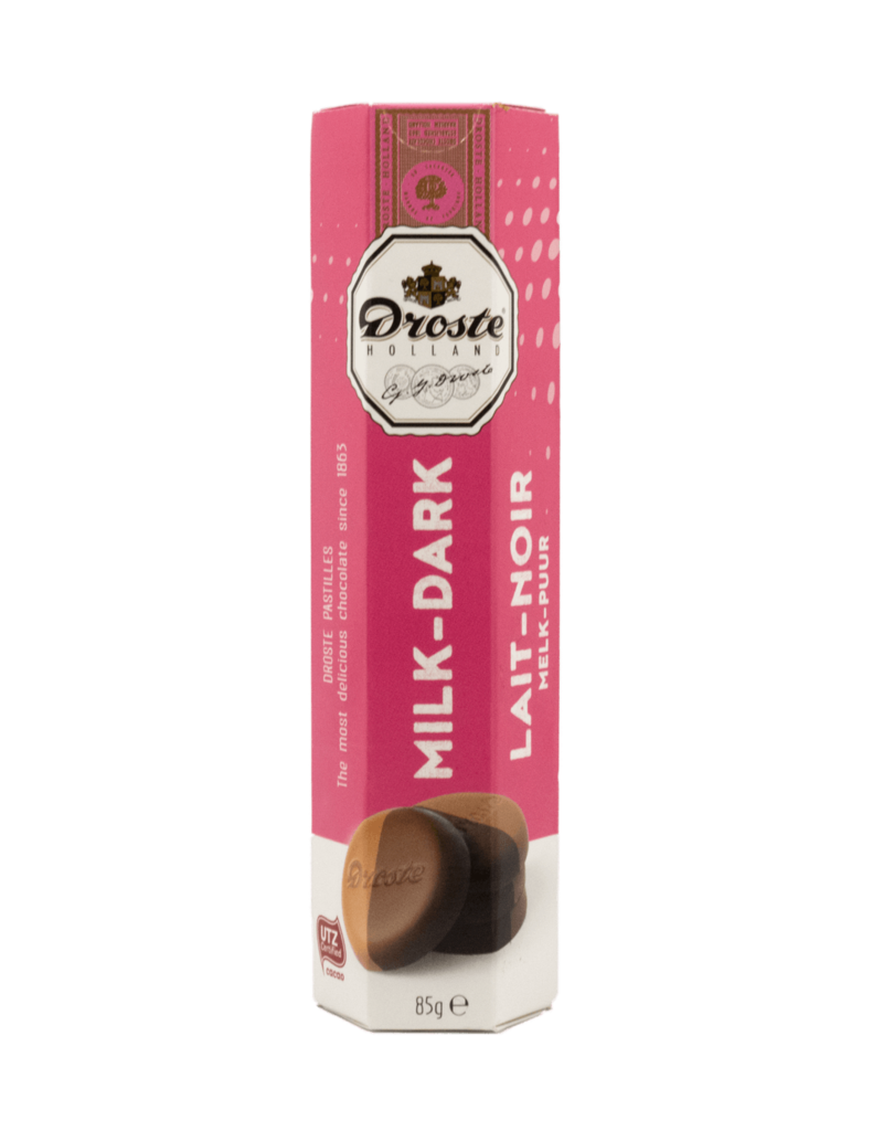 Droste Droste Chocolate Pastilles - Milk / Dark 80g