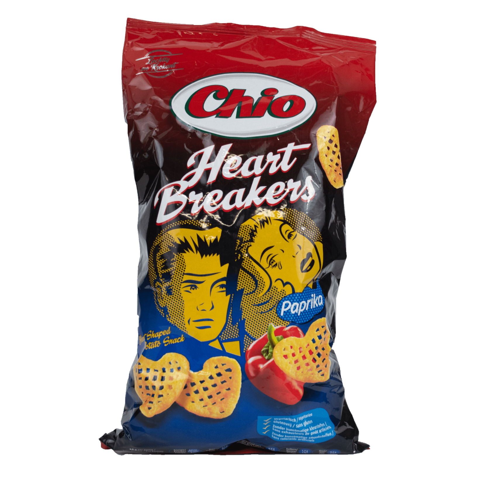 Chio Chio Heart Breakers - Paprika 125g