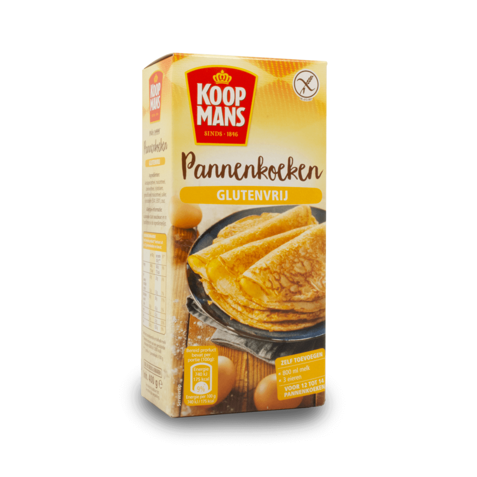 Koopmans Koopmans Pancake Mix Gluten Free 400g
