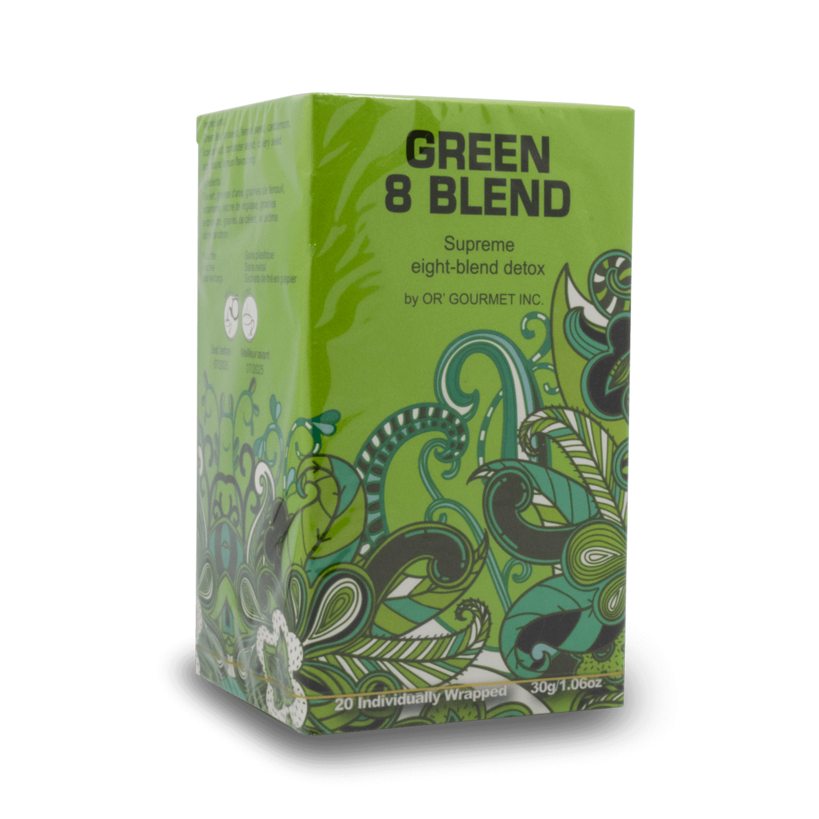 Earthteaze Earthteaze Green 8 Blend Tea 20pk