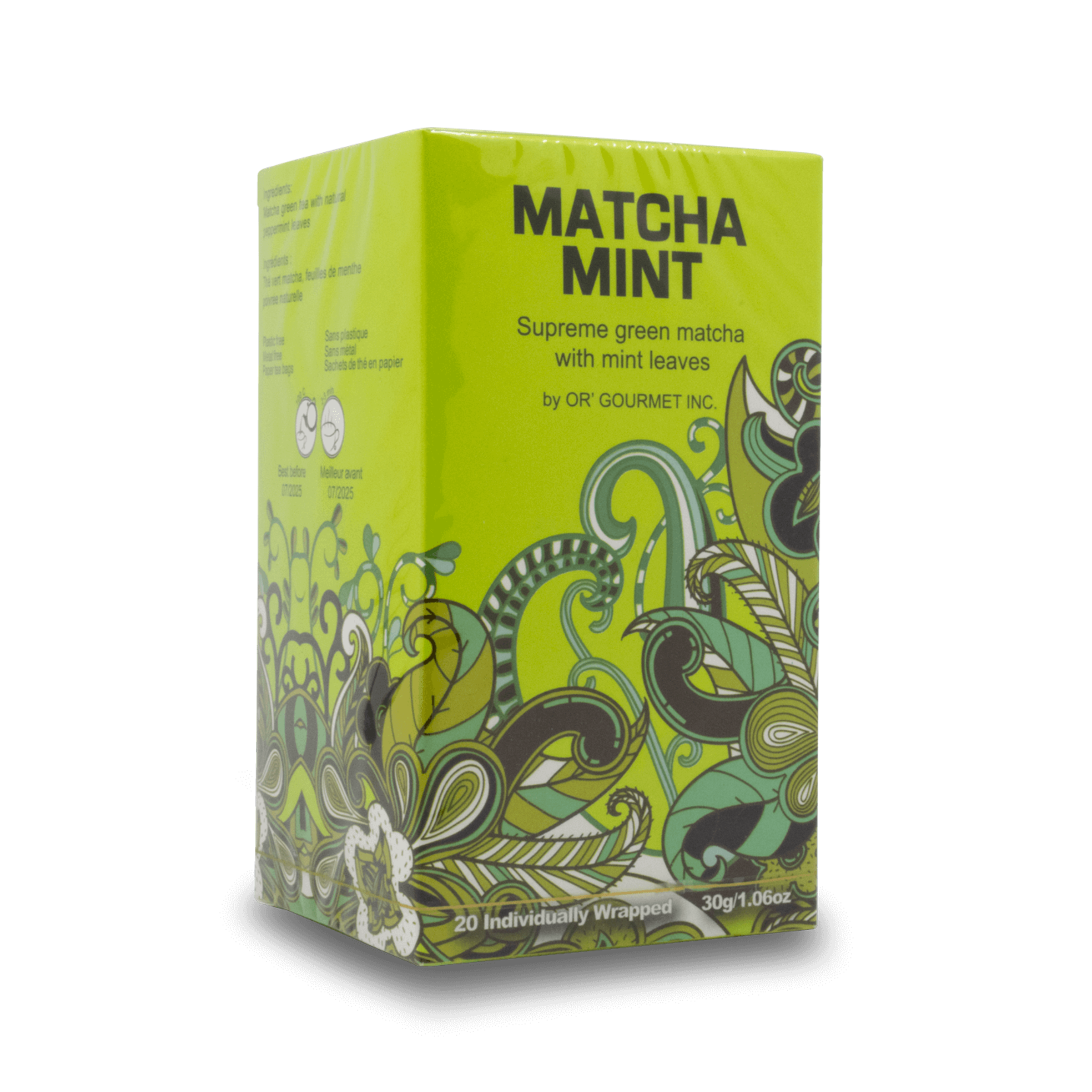 Earthteaze Earthteaze Matcha Mint Tea 20pk