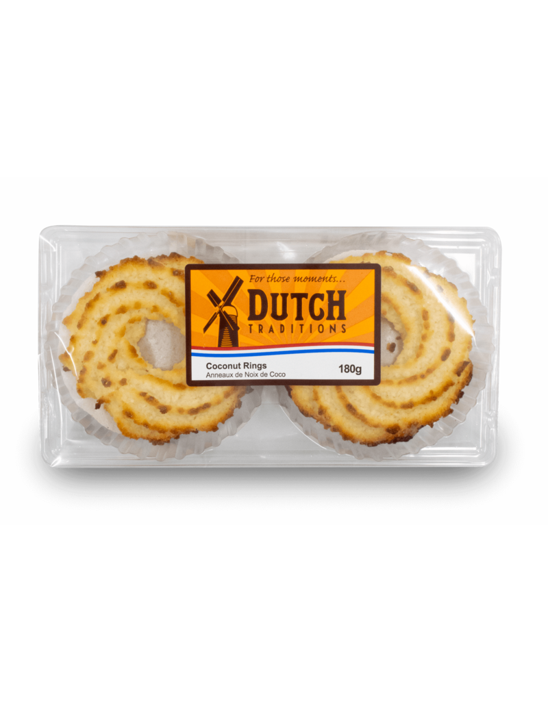 Dutch Tradition Dutch Tradition Coconut Rings 180g