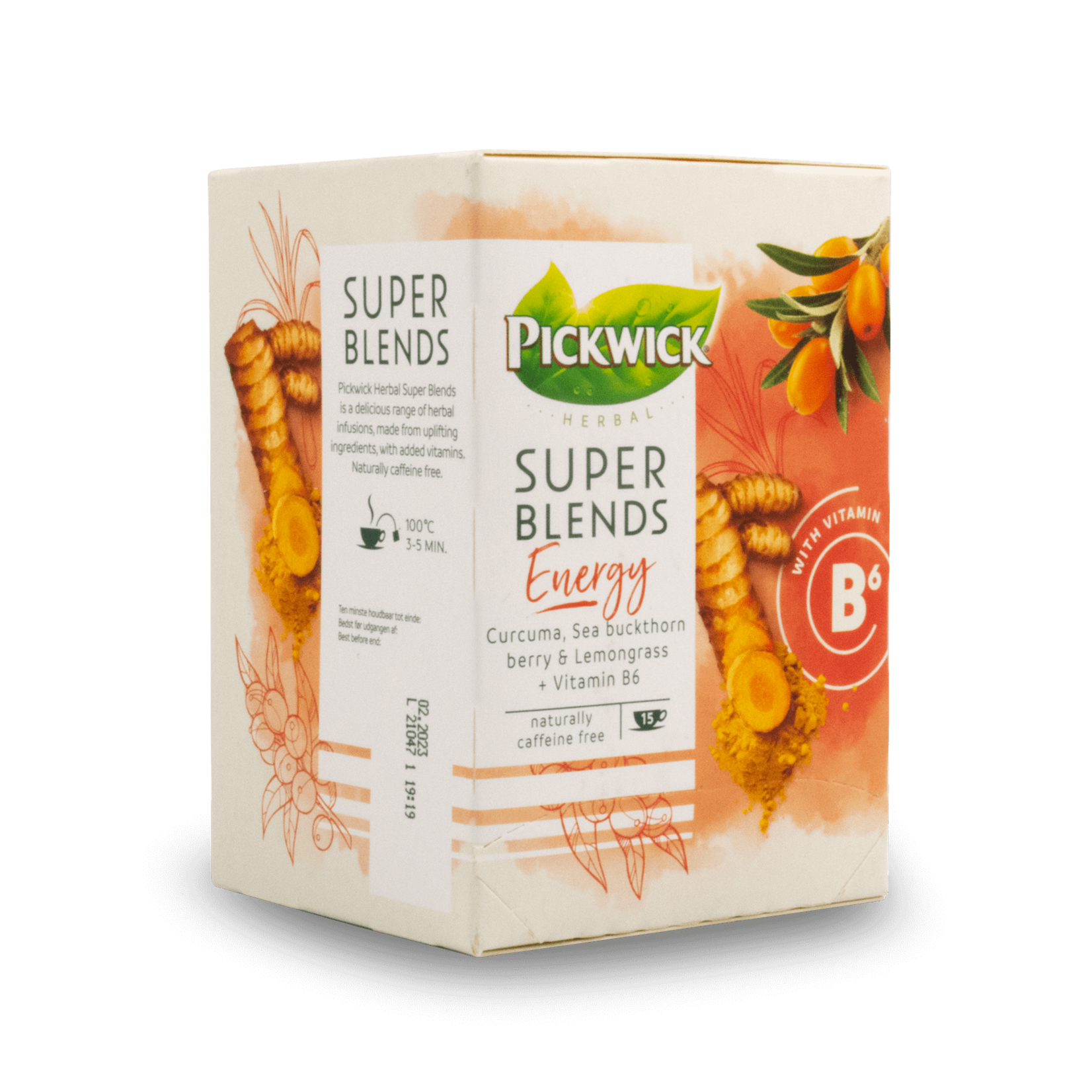 Pickwick Pickwick Super Blends - Energy 15x1.5g