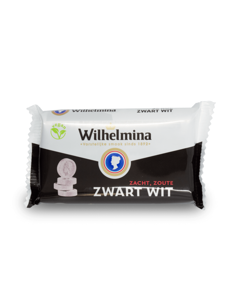 Wilhelmina Zwart Wit Rolls 3Pk - The Dutch Shop | European Deli, Grocery, Lifestyle & More