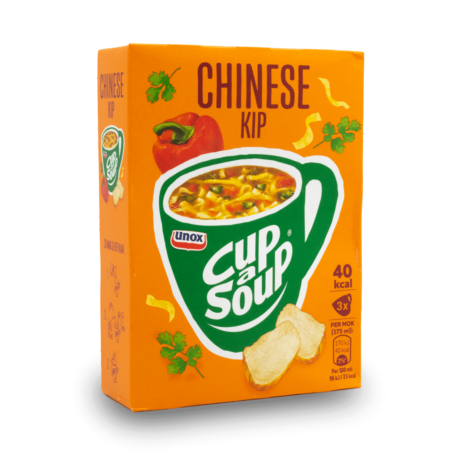 Unox Unox Cup a Soup - Chinese Chicken 3X12g