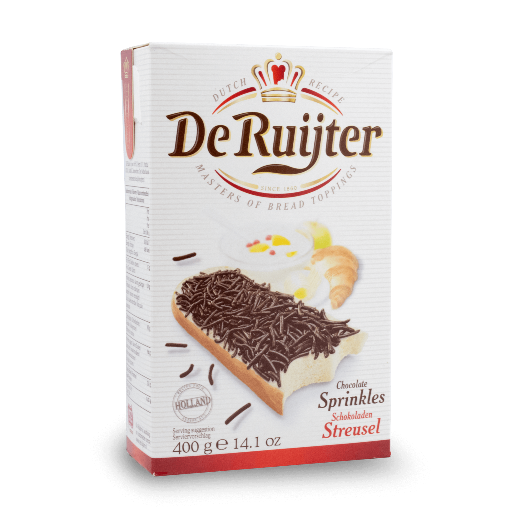 De Ruijter De Ruijter Chocolate Sprinkles - Dark 380g