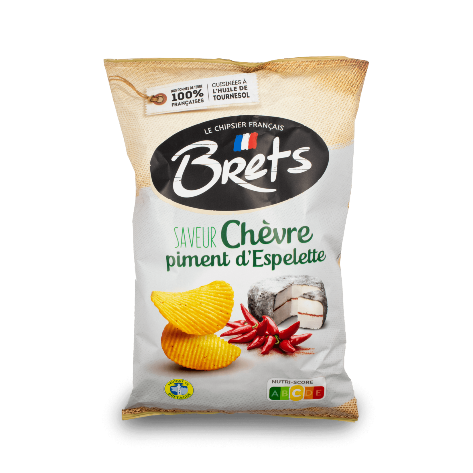Bret's Bret's Goat Cheese & Pepper Chips 125g