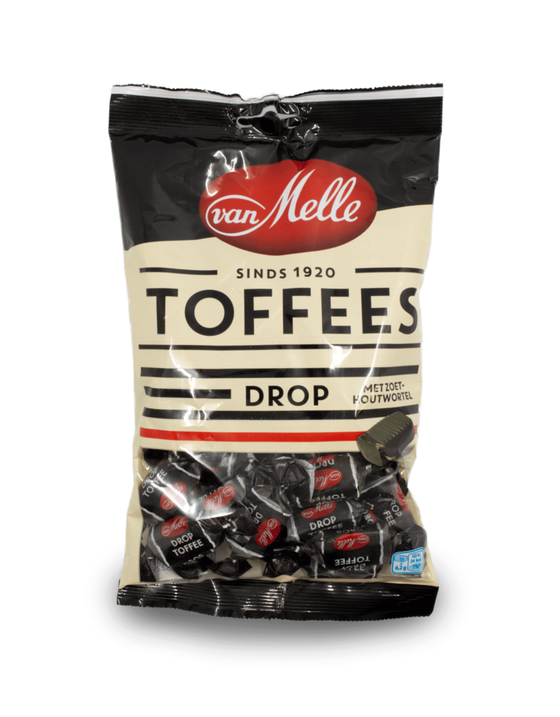 Van Melle Licorice Drop Toffees 250g The Dutch Shop European Deli