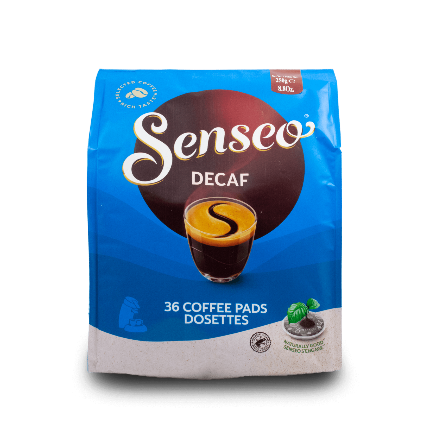 Senseo Senseo Decaf Coffee Pods 36 Pack 250g