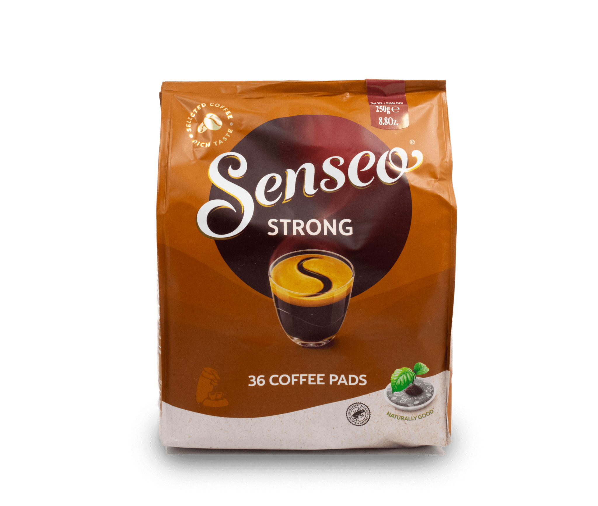 Senseo Extra Strong、Nieuw Design、3個入りパック、3 X48コーヒーポッド Senseo Extra Strong, Nieuw Design, Pack of 3, X 48 Coffee Pods