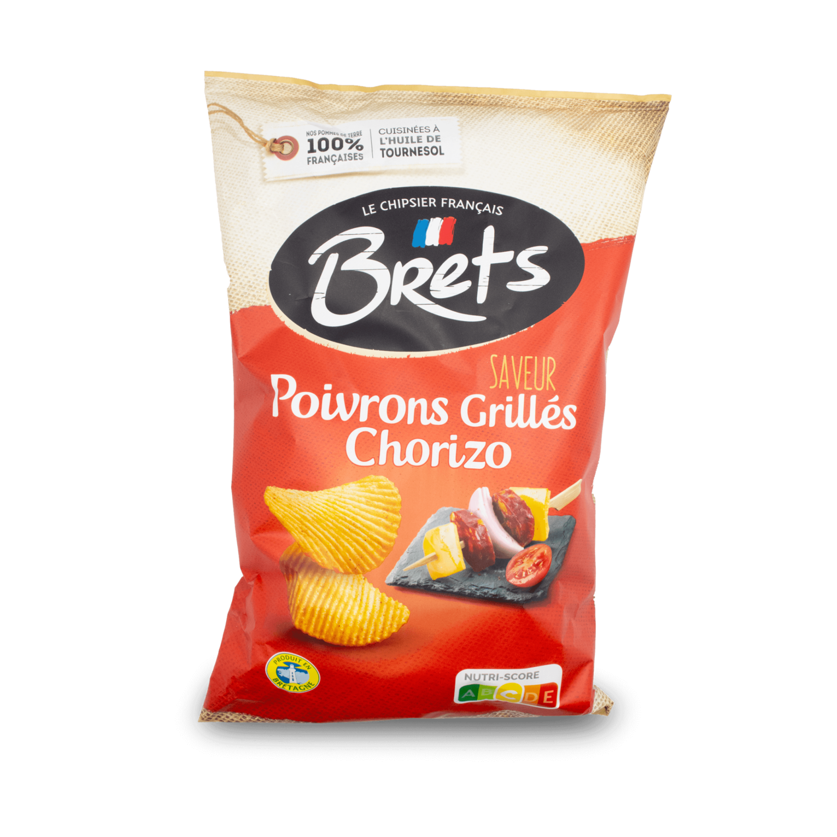 Bret's Bret's Red Pepper Chorizo Chips 125g