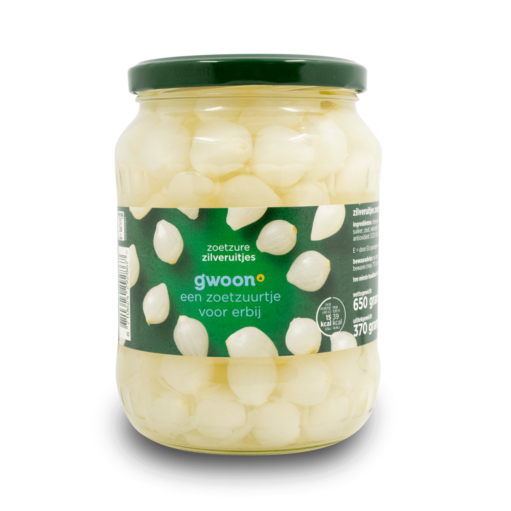 Gwoon Gwoon Sweet Sour Pickled Onions 650g