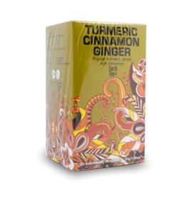 Earthteaze Turmeric Cinnamon Ginger Tea 20pk