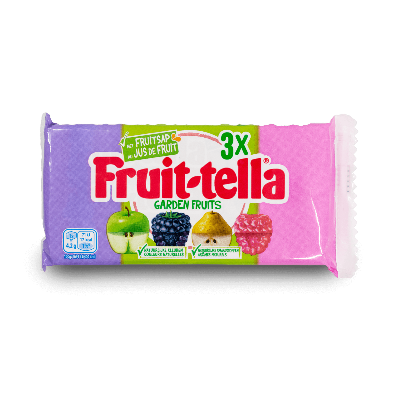 Fruittella Fruittella Garden Fruit 3pk