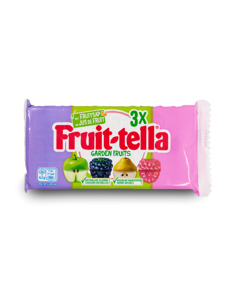 Fruittella Fruittella Garden Fruit 3pk