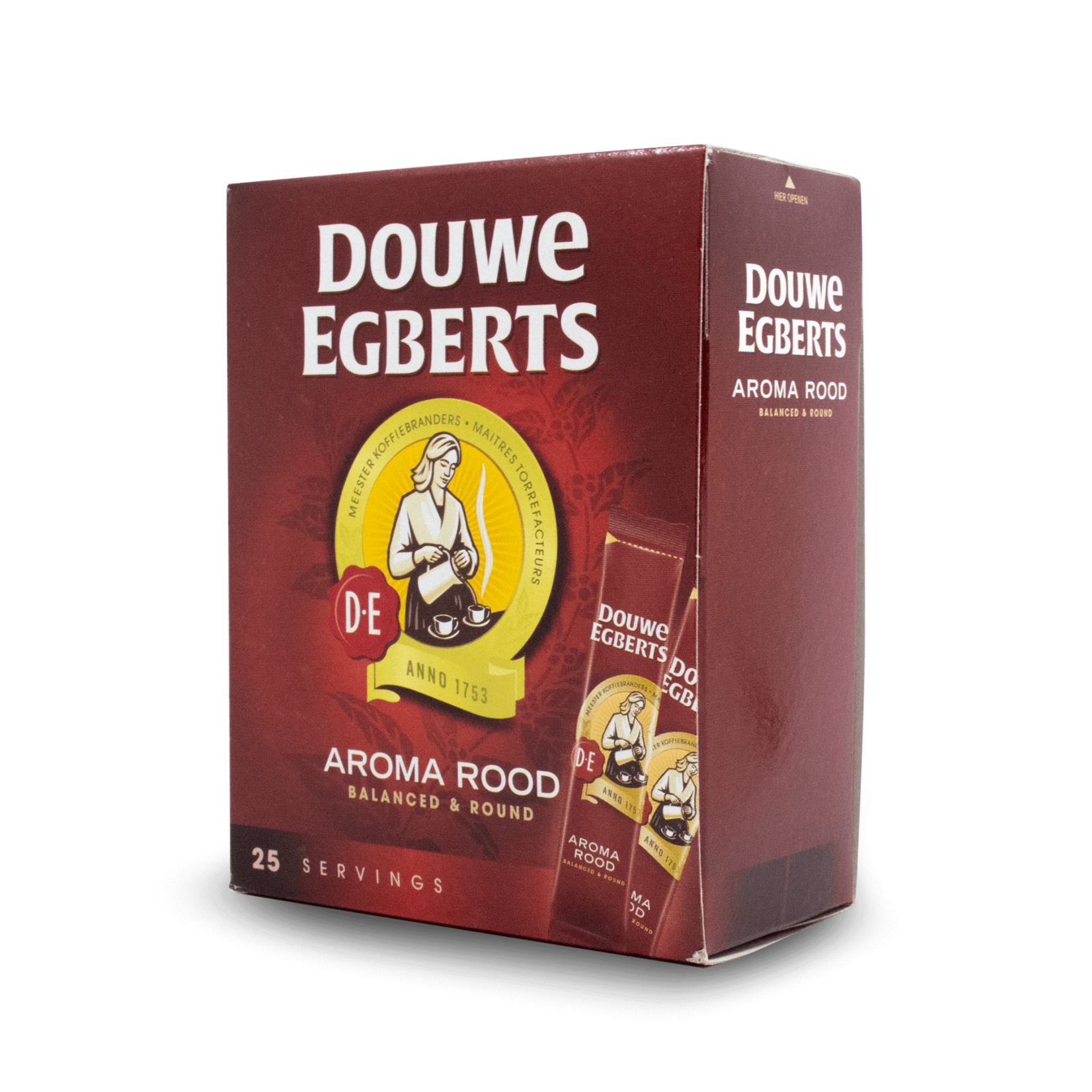 Douwe Egberts Douwe Egberts Aroma Rood Instant Coffee 25pk