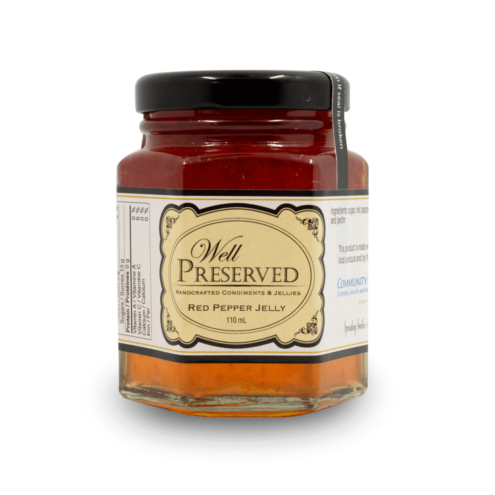 Well Preserved Red Pepper Jelly 110ml The Dutch Shop
