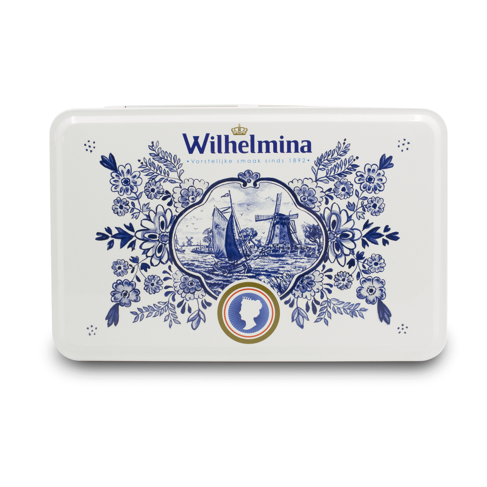 Wilhelmina Wilhelmina Peppermints Rectangle Tin 500g