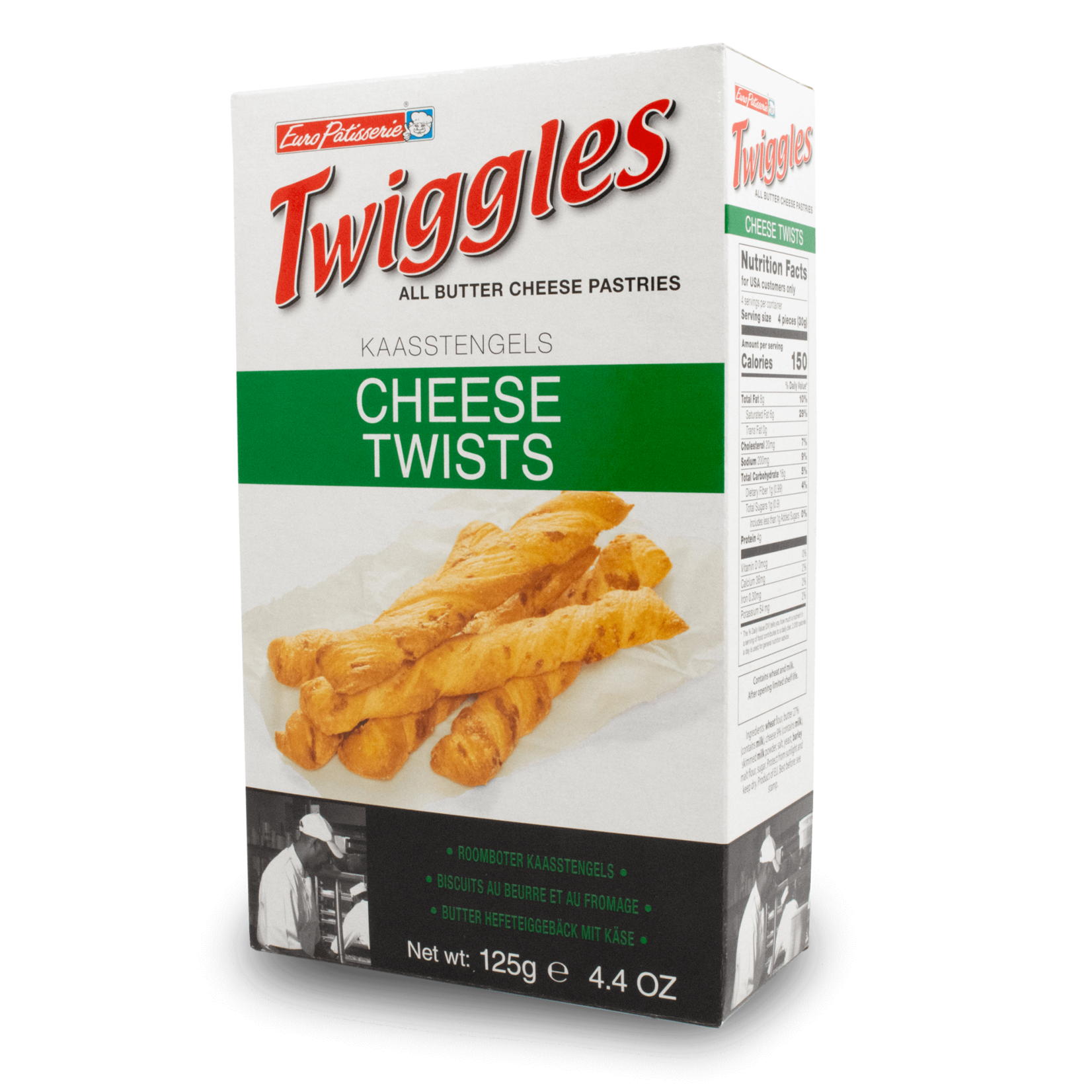 Twiggles Twiggles Cheese Twists 125g