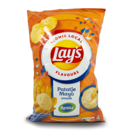 Lays Remia Mayo & Fries Flavour Chips 150g