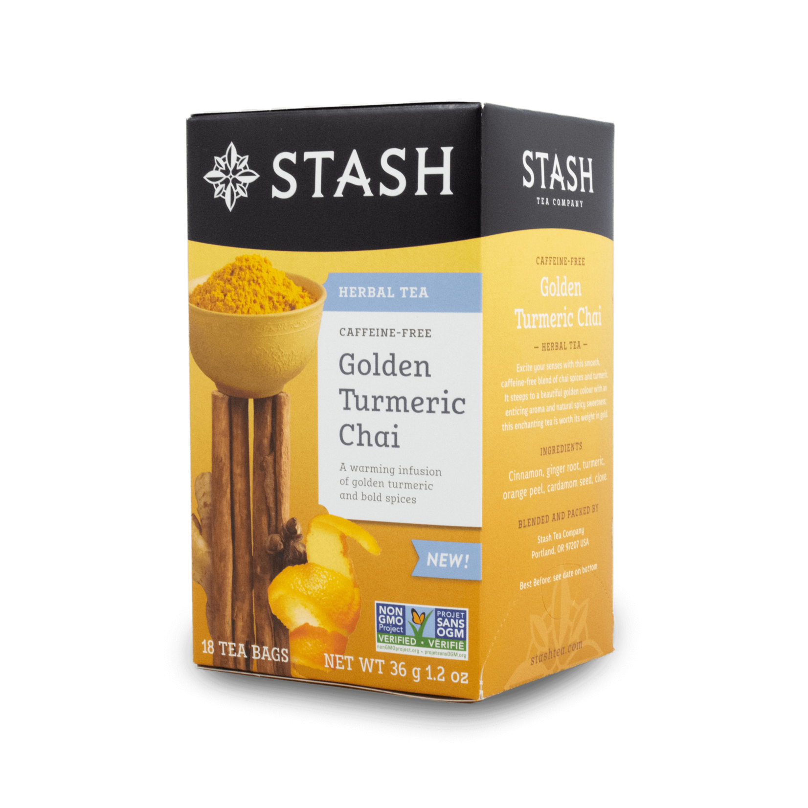 Stash Stash Golden Turmeric Chai 36g