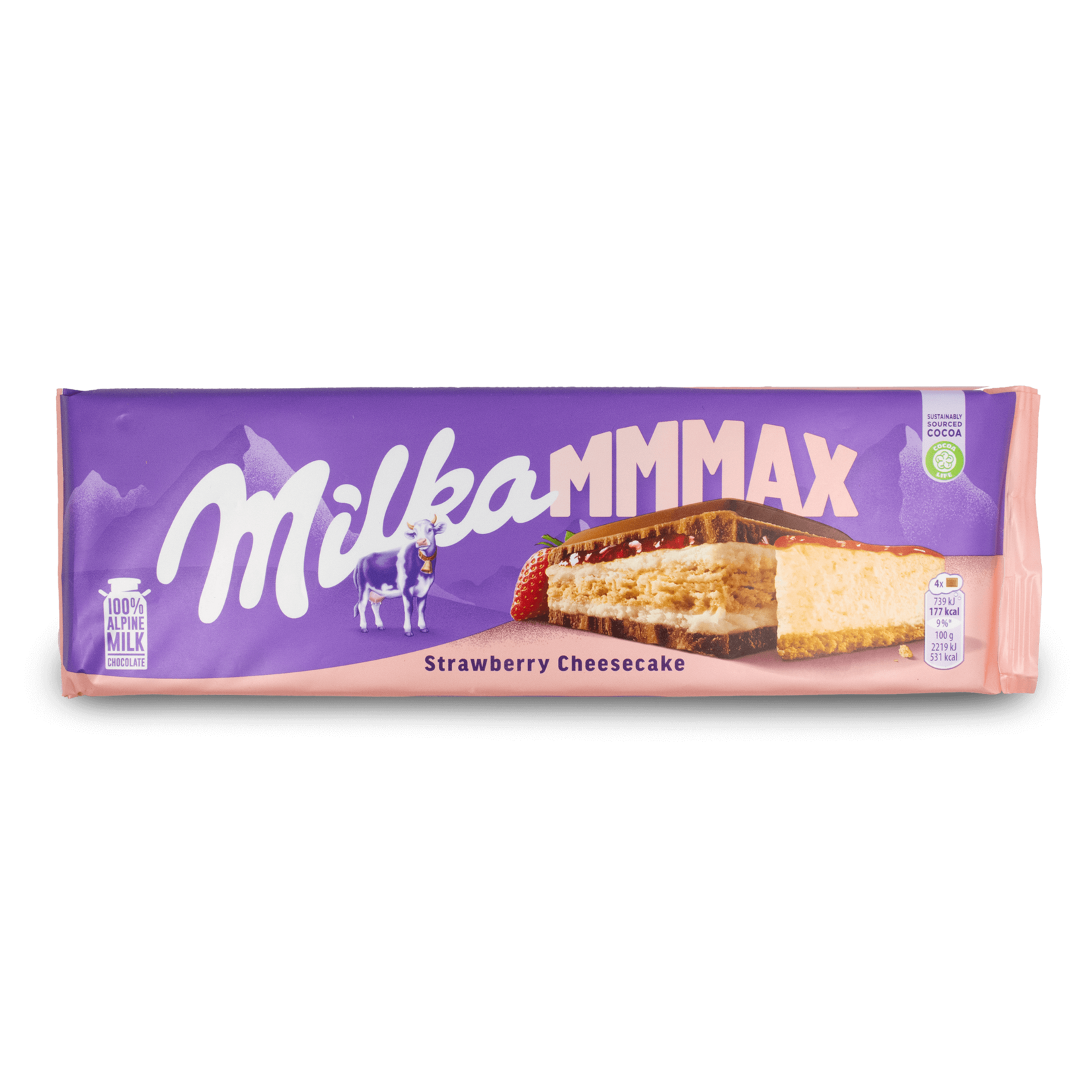 Milka Milka MMMAX Strawberry Cheesecake 300g