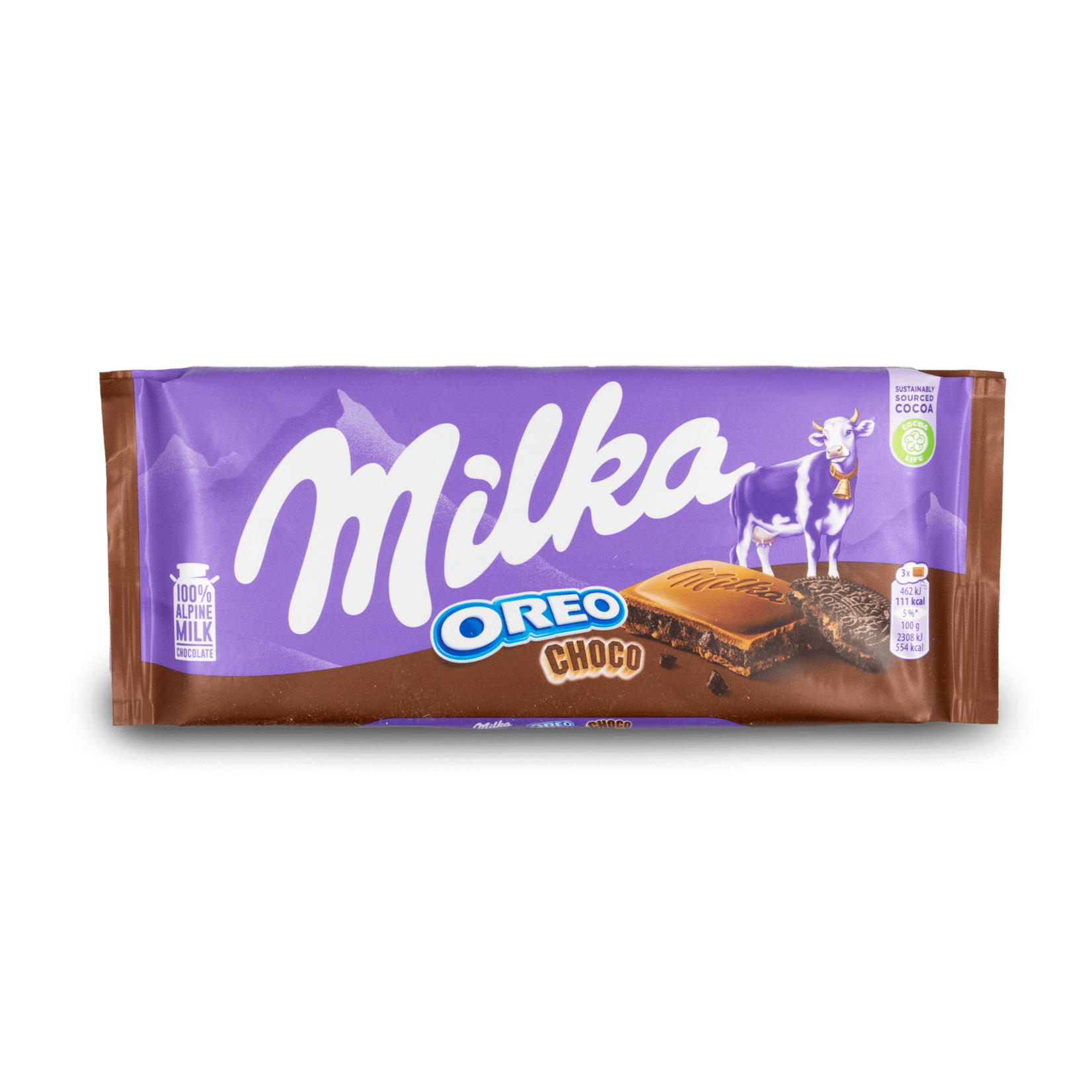 Milka Milka Oreo Brownie Chocolate Bar 100g