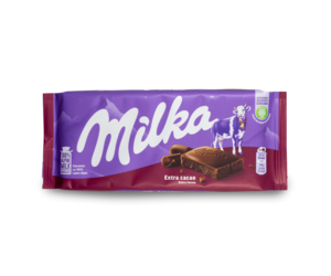 Chocolate Milka extra cacao 100 g
