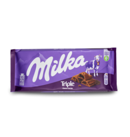 Milka Triple Chocolate Bar 87g
