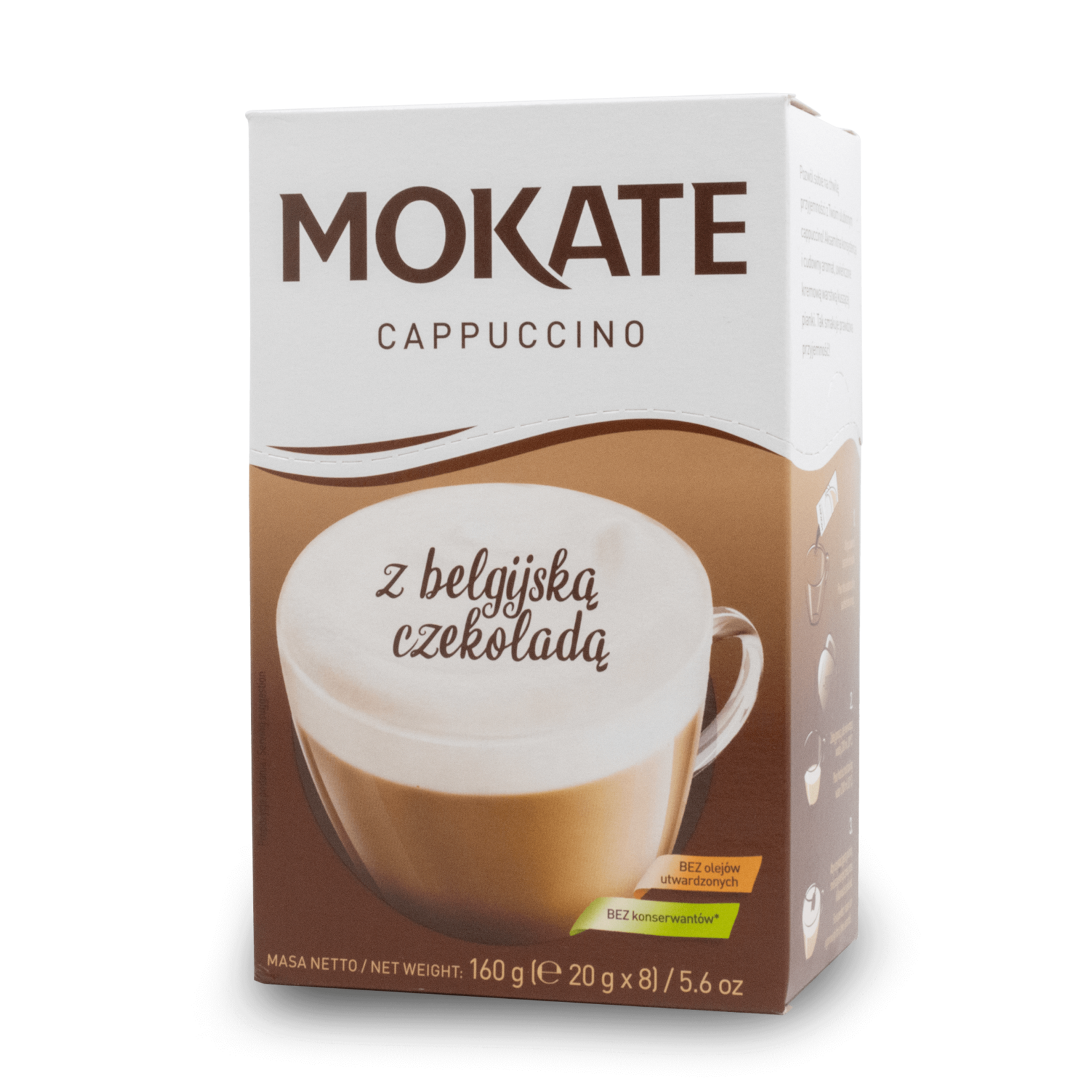 Mokate Mokate Instant Belgian Chocolate Cappucino 150g