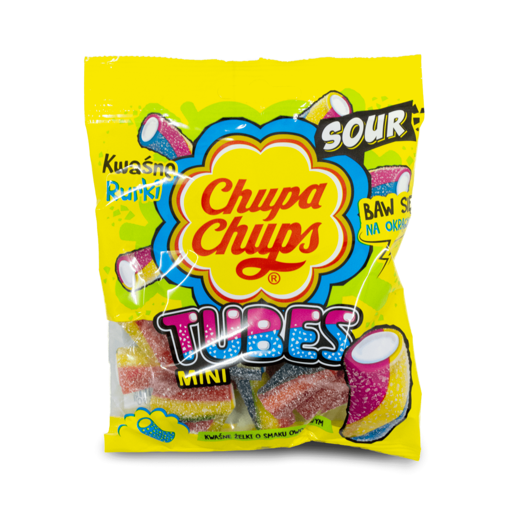 Chupa Chups Chupa Chups Mini Sour Tubes 90g