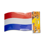 Netherlands Car Magnet
