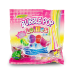 Woogie Bubble Pop Lollies 144g