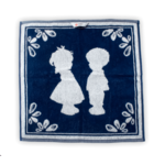 DDDDD Kitchen  Towel - Blue Boy & Girl