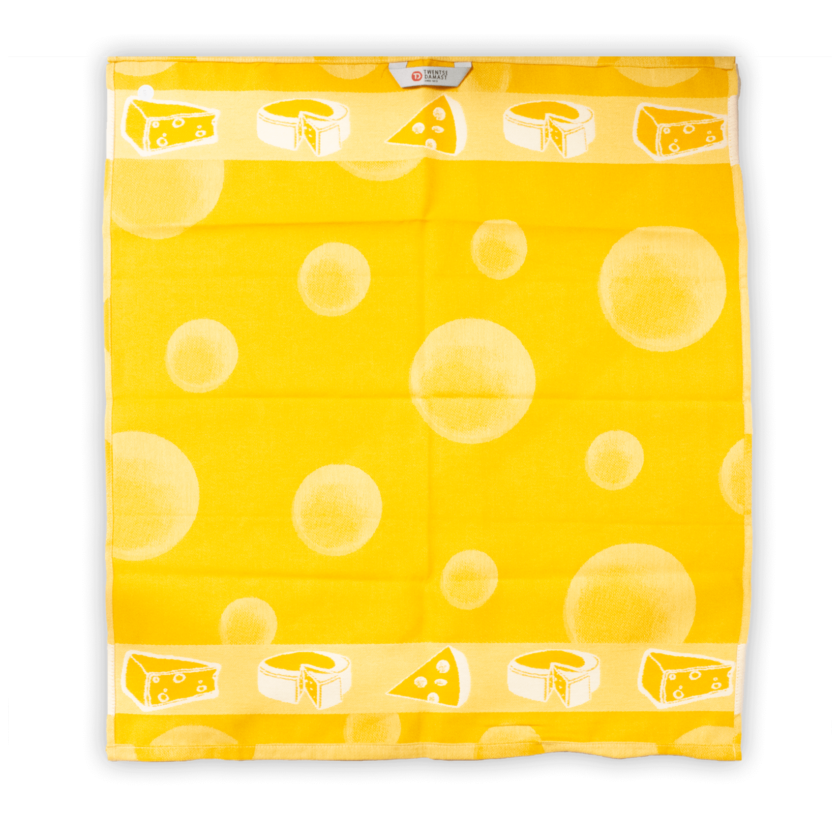 DDDDD DDDDD Kitchen Towel - Yellow Cheese Textile