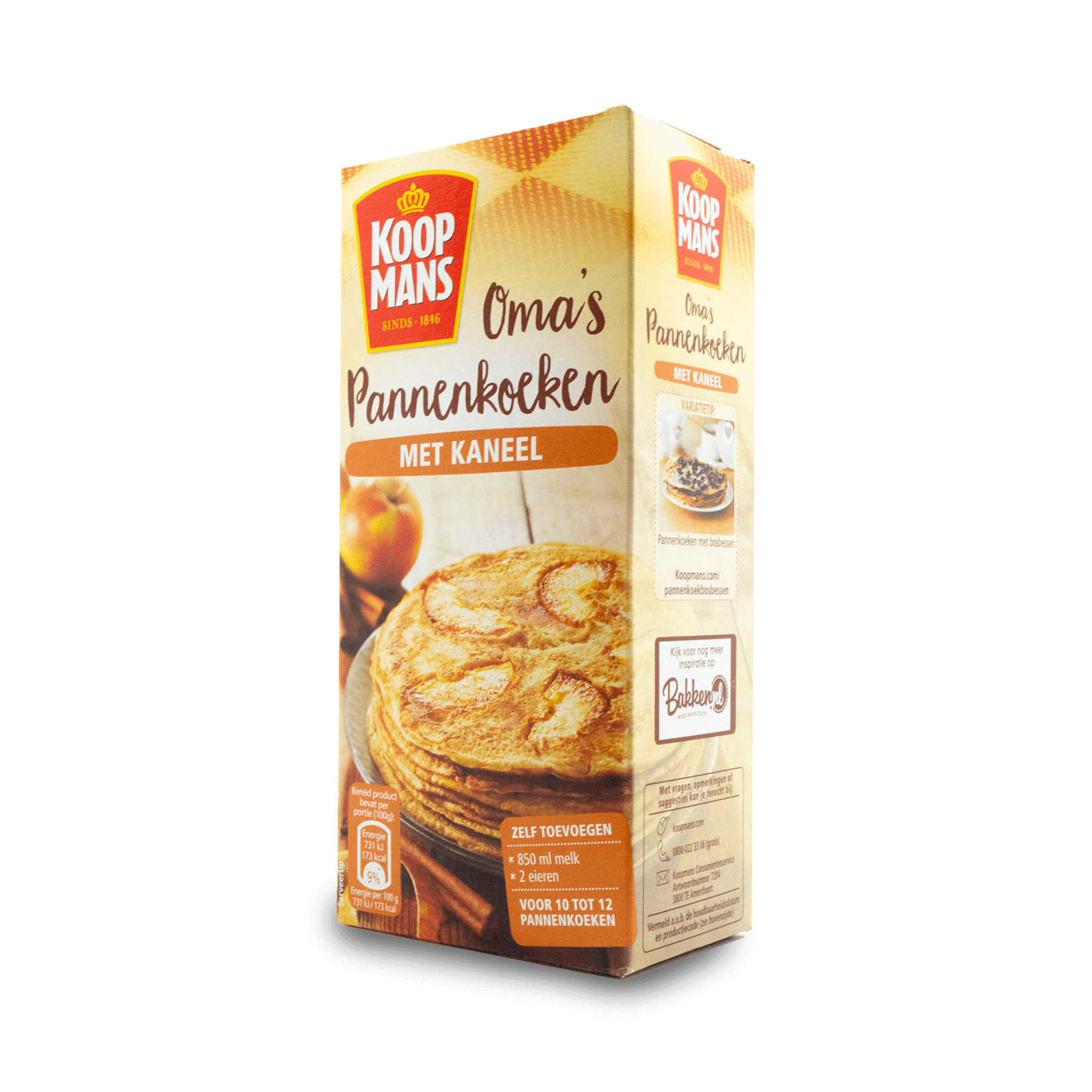 Koopmans Koopmans Oma's Cinnamon Pancake Mix 400g
