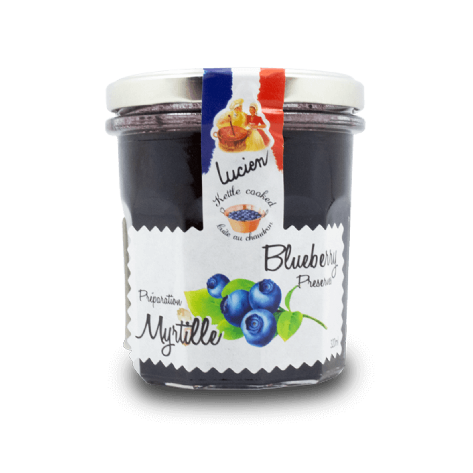Lucien Lucien Kettle Cooked Jams - Blueberry 320ml
