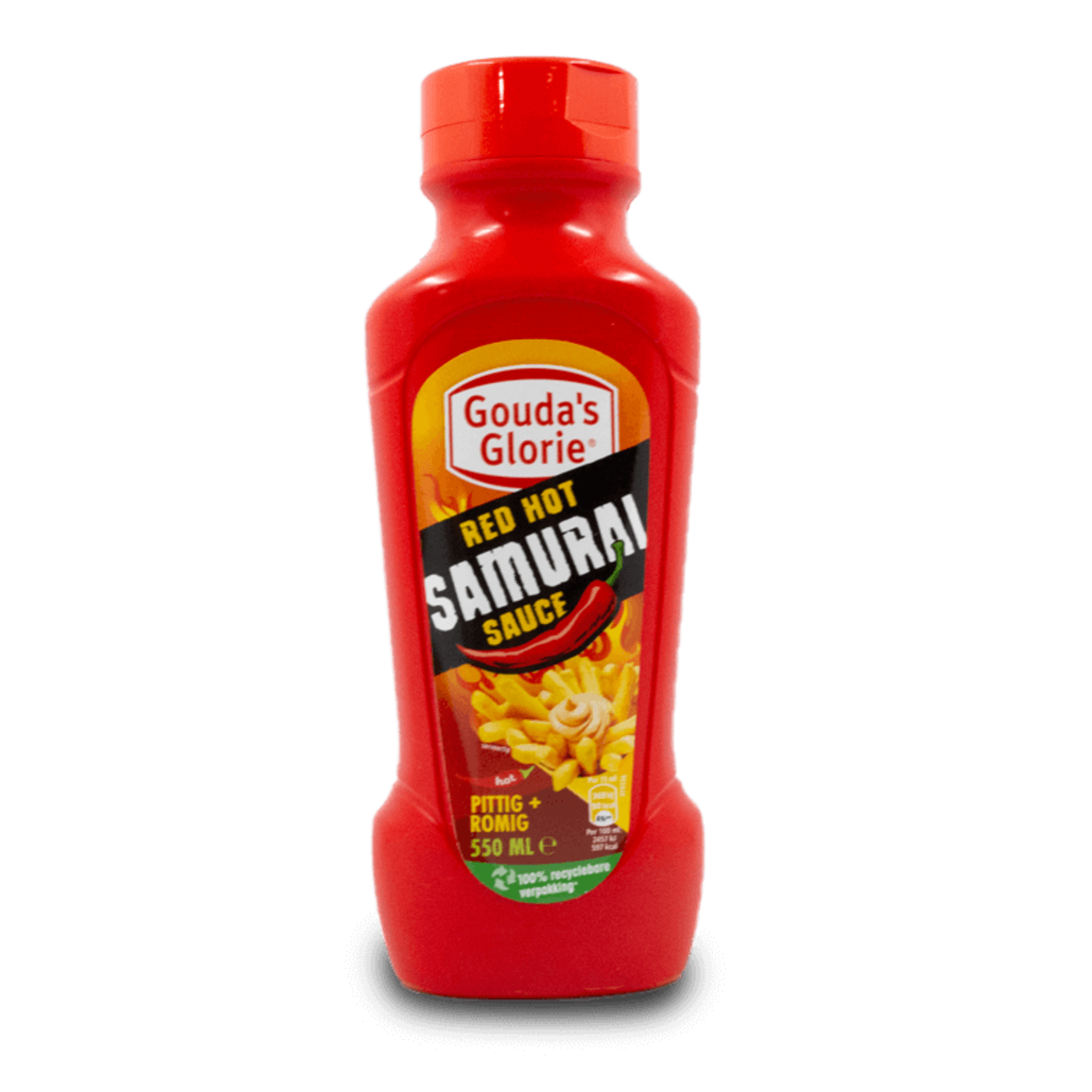 Gouda's Glorie Gouda's Glorie Hot Samurai Sauce 550ml