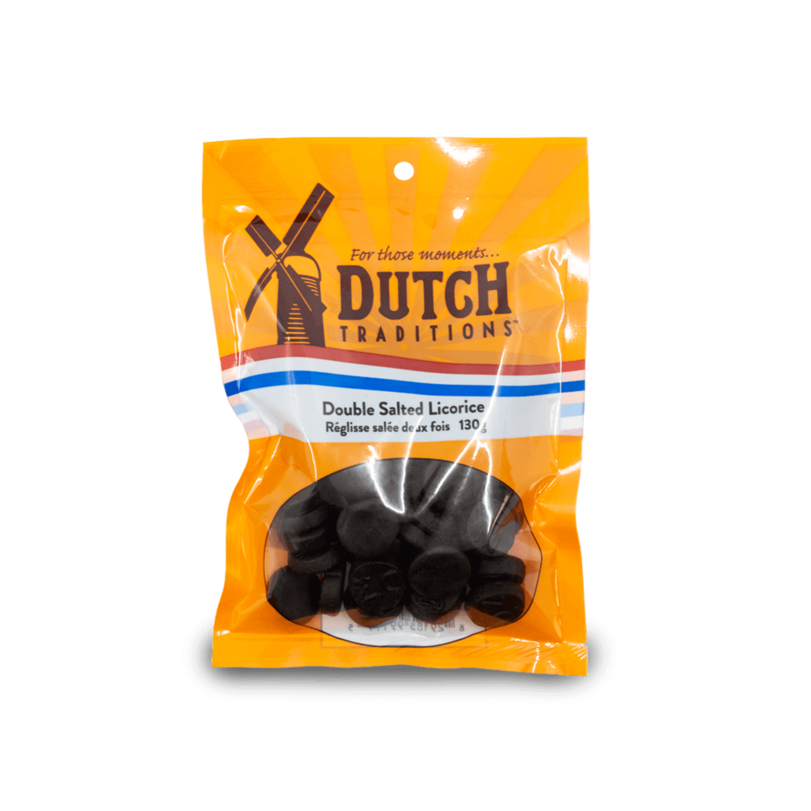 Dutch Tradition Dutch Tradition Double Salt Liquorice 130g