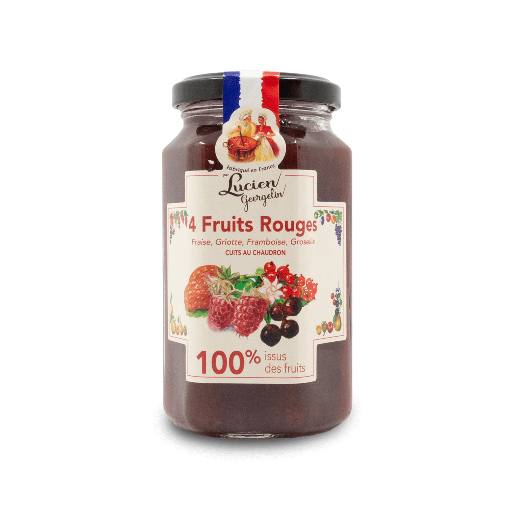 Lucien Lucien 100% Fruit Jam - 4 Fruit 300g