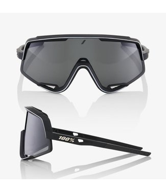 100% Glendale Soft Tact Black- Smoke Lens